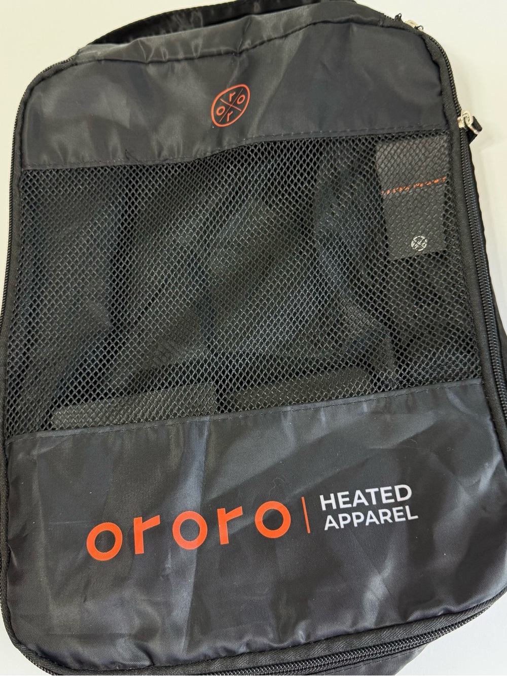 Nwt Ororo Women’s Black Heated Softshell Hooded Jacket W/ Battery Size Medium — image 6 of 8
